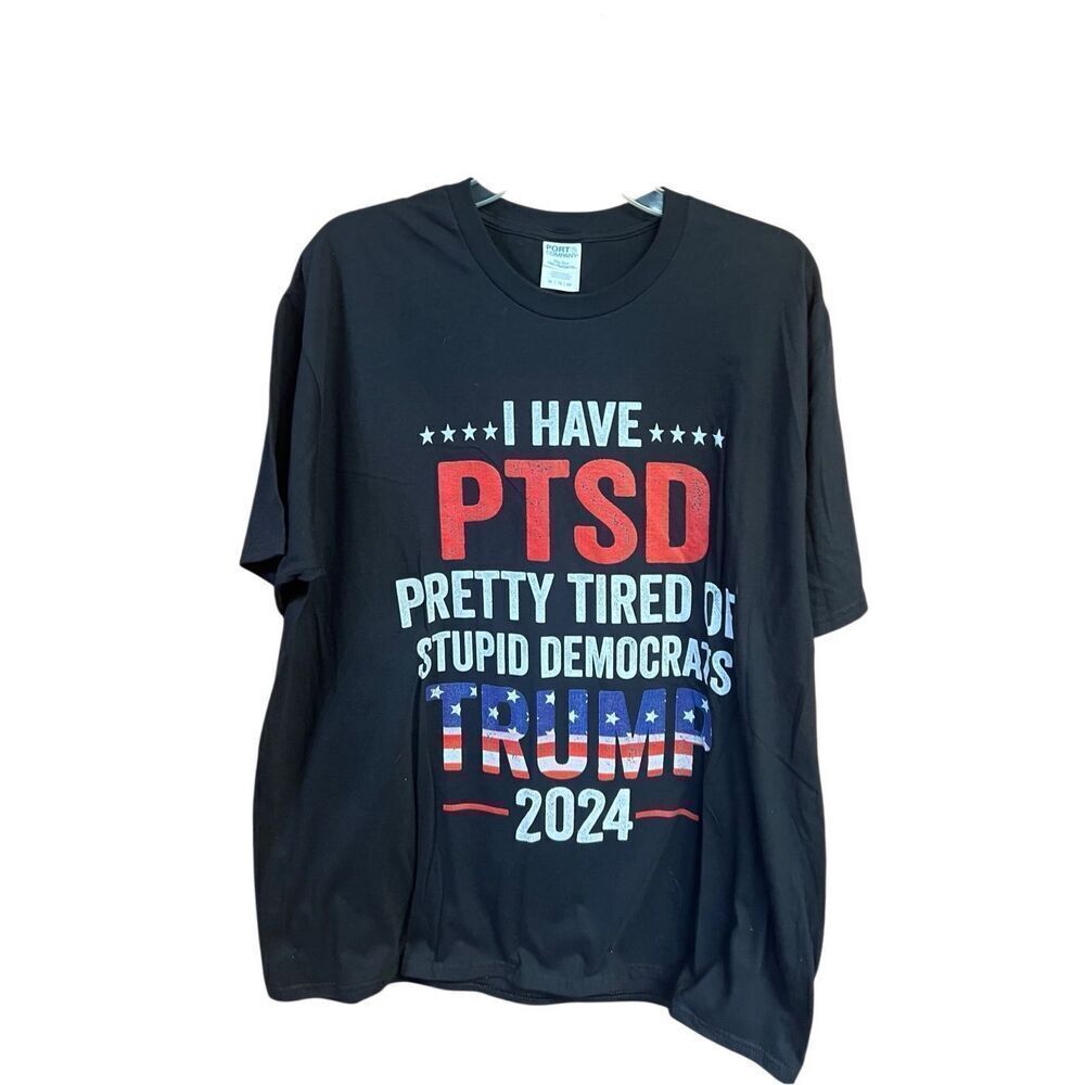 Trump Unisex Tee shirt Sz XL black Red